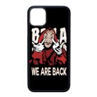 We are back - A Nagy Pénzrablás - la casa de papel iPhone 11 fekete tok