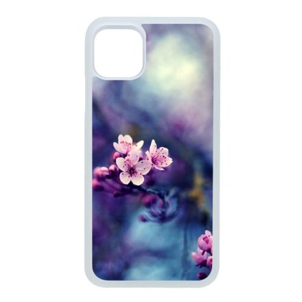 tavasz virágos cseresznyefa virág iPhone 11 Pro (5.8) átlátszó tok