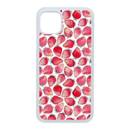 Strawberry BOOM - Eper mintás iPhone 11 Pro tok