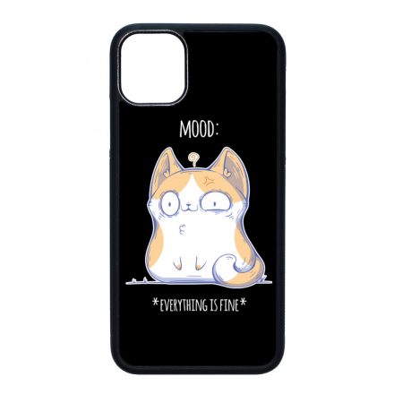 Cat Mood cicas macskas this is fine iPhone 11 Pro tok