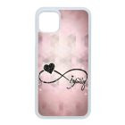 csajos lila infinity infinitis végtelen iPhone 11 Pro Max (6.5) fekete tok