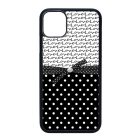 szerelem love fekete fehér pöttyös iPhone 11 Pro Max (6.5) fekete tok