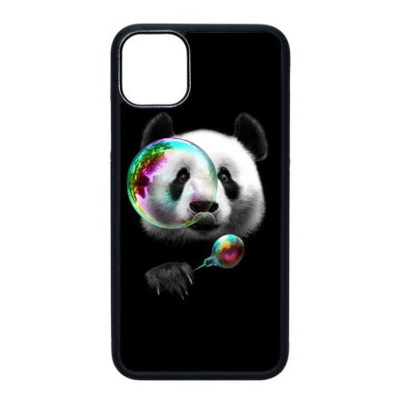 panda pandás iPhone 11 Pro Max (6.5) fekete tok