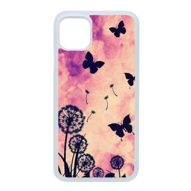 pillangós lepkés pitypang tavaszi iPhone 11 Pro Max (6.5) átlátszó tok