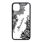 kérd a neveddel csipkés csajos iPhone 11 Pro Max (6.5) fekete tok