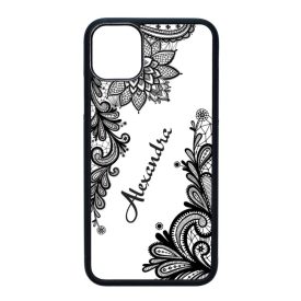 kérd a neveddel csipkés csajos iPhone 11 Pro Max (6.5) fekete tok