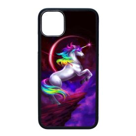 unicorn unikornis fantasy csajos iPhone 11 Pro Max (6.5) fekete tok