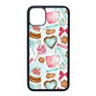 téli karácsonyi csajos mintás iPhone 11 Pro Max (6.5) átlátszó tok