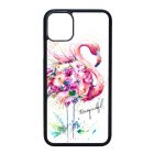 Álomszép Flamingo tropical summer nyári iPhone 11 Pro Max (6.5) átlátszó tok