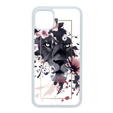 Gyönyörű oroszlán ajándék nőknek valentin napra iPhone 11 Pro Max (6.5) átlátszó tok