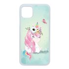 Édes unikornis és a Pillangó unicorn egyszarvú iPhone 11 Pro Max (6.5) átlátszó tok