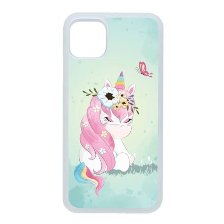 Édes unikornis és a Pillangó unicorn egyszarvú iPhone 11 Pro Max (6.5) átlátszó tok