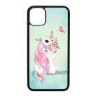 Édes unikornis és a Pillangó unicorn egyszarvú iPhone 11 Pro Max (6.5) átlátszó tok