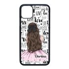 Kérd a Neveddel - LOVE Girl szerelem valentin napi iPhone 11 Pro Max tok