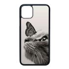 Cica és Pillangó - macskás iPhone 11 Pro Max tok