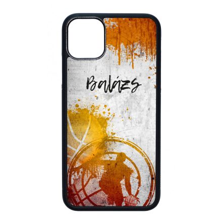 Kerd a Neveddel Grunge Kosarlabda iPhone 11 Pro Max tok