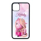 Unikornis és kávé - Téli mintás iPhone 11 Pro Max tok