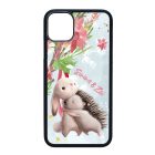 Nyuszi és Süni - Téli mintás iPhone 11 Pro Max tok