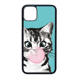 Bubble Cat - cica mintás iPhone 11 Pro Max tok