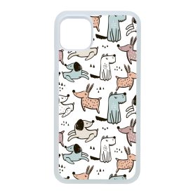 Tündéri rajzolt kutya mintás iPhone 11 Pro Max tok