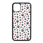 Szívecskés kutya mancs mintás iPhone 11 Pro Max tok