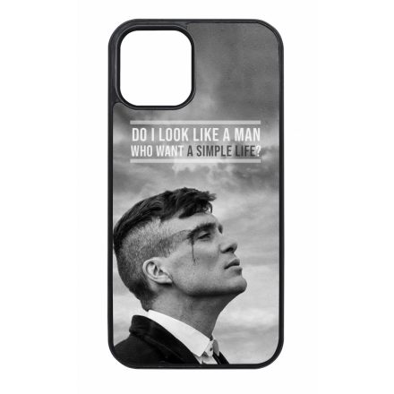 Tommy Shelby simple life idezet peaky blinders iPhone 12 - 12 Pro tok