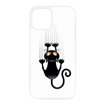 kapaszkodó macska macskás cica cicás iPhone 12 Pro Max tok