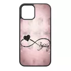 csajos lila infinity infinitis végtelen iPhone 12 Pro Max Magsafe tok