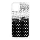 szerelem love fekete fehér pöttyös iPhone 12 Pro Max tok