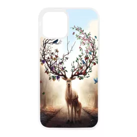 erdő szarvas őz négy évszak iPhone 12 Pro Max tok