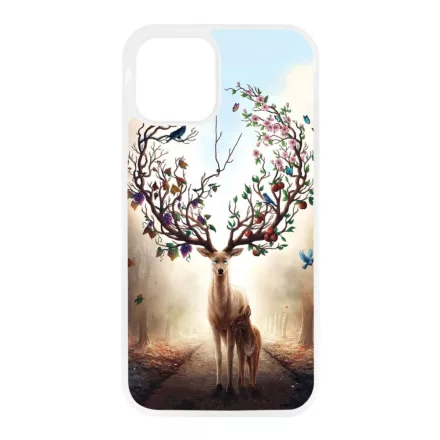 erdő szarvas őz négy évszak iPhone 12 Pro Max tok