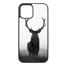 szarvas szarvasos agancs őszi fehér iPhone 12 Pro Max tok