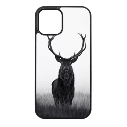 szarvas szarvasos agancs őszi fehér iPhone 12 Pro Max Magsafe tok