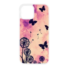 pillangós lepkés pitypang tavaszi iPhone 12 Pro Max tok