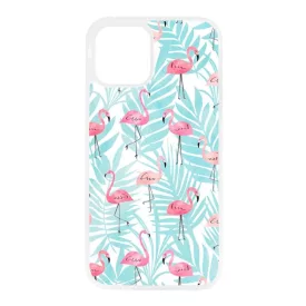 Flamingo Pálmafa nyár iPhone 12 Pro Max tok