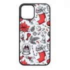 téli karácsonyi mintás textúra iPhone 12 Pro Max tok