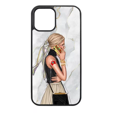 Matyó GIRL magyar mintás hungarian folk iPhone 12 Pro Max Magsafe tok