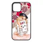 Matyó & Fashion Girl magyar mintás hungarian folk iPhone 12 Pro Max Magsafe tok