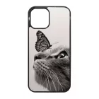 Cica és Pillangó - macskás iPhone 12 Pro Max Magsafe tok