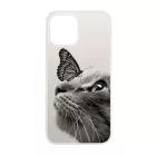 Cica és Pillangó - macskás iPhone 12 Pro Max tok