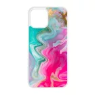 Pink gold Mixed Inks arany mintas marvanyos iPhone 12 Pro Max tok
