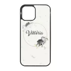 marble marvany mintas Rozsa viragos iPhone 12 Pro Max Magsafe tok