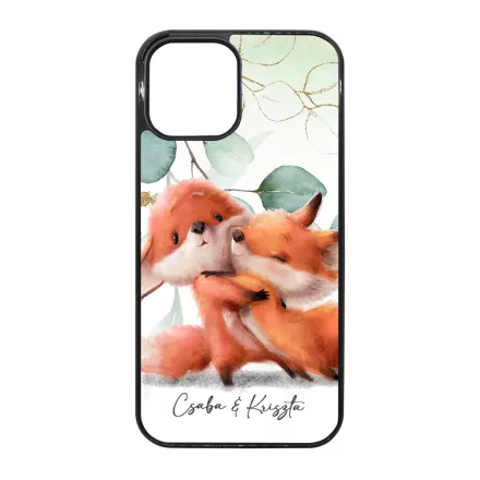 Kerd a neveddel - Fox Love - osz iPhone 12 Pro Max Magsafe tok