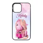 Unikornis és kávé - Téli mintás iPhone 12 Pro Max Magsafe tok