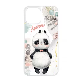Édes kis Panda - Téli mintás iPhone 12 Pro Max tok