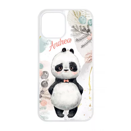 Édes kis Panda - Téli mintás iPhone 12 Pro Max Magsafe tok