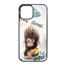 Kávés Maki - Téli mintás iPhone 12 Pro Max tok