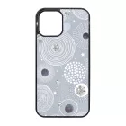 Gyönyörűséges Ezüstös téli mintás iPhone 12 Pro Max tok