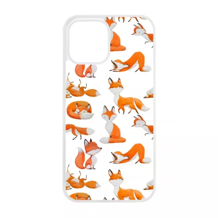Rajzolt Róka mintás iPhone 12 Pro Max Magsafe tok