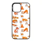 Rajzolt Róka mintás iPhone 12 Pro Max tok